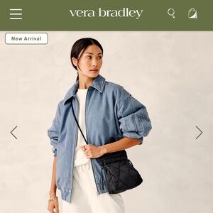 Vera Bradley Mini Tote Quilted Nylin Black Women's Bag